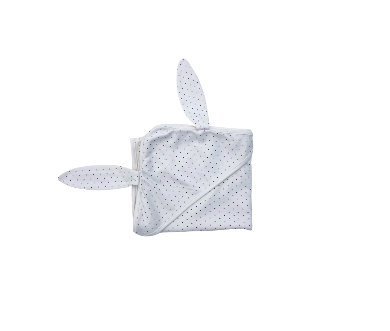 OEUF NYC - Couverture blanche à pois - Taille Unique