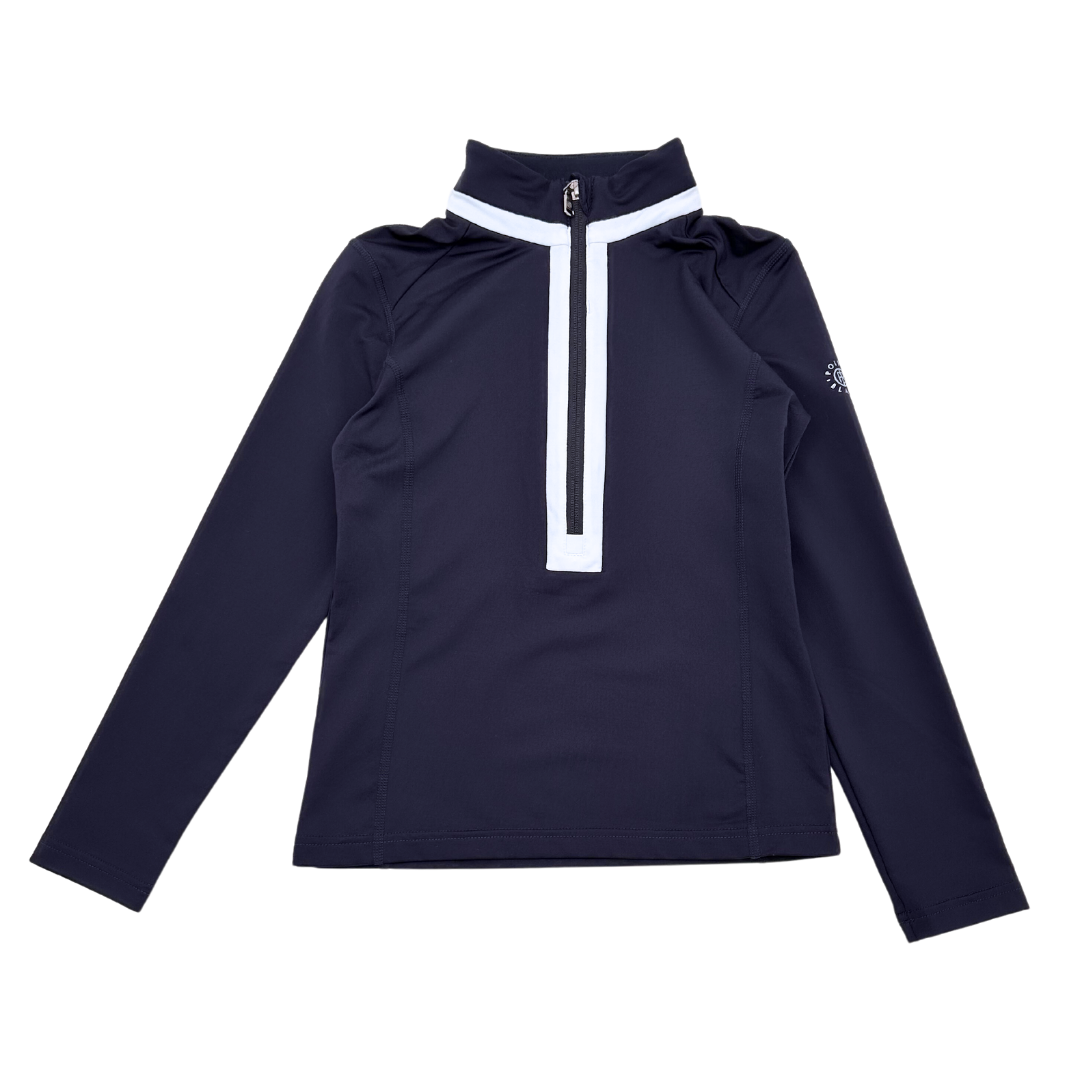 WHITE PEPPER - Marineblaues Fleece - 10 Jahre