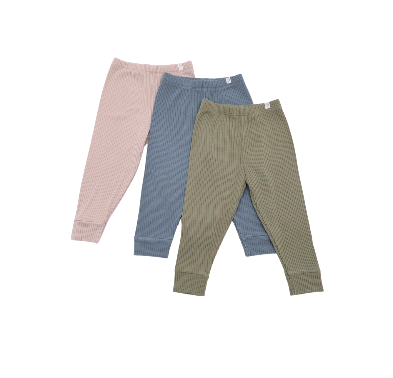 BABY MORI - Lot de 3 leggings côtelés - 12/18 mois