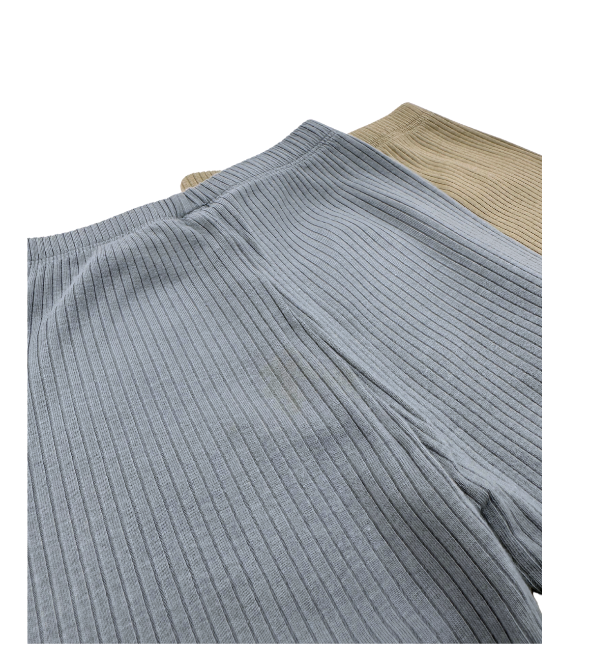 BABY MORI - Pack of 3 ribbed leggings - 12/18 months