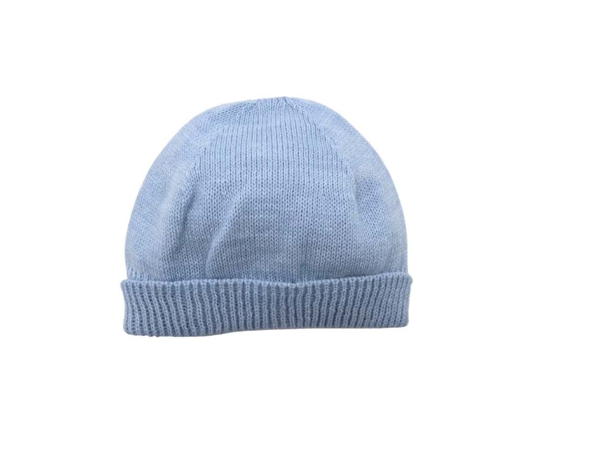 VINTAGE - Bonnet bleu - 12 mois