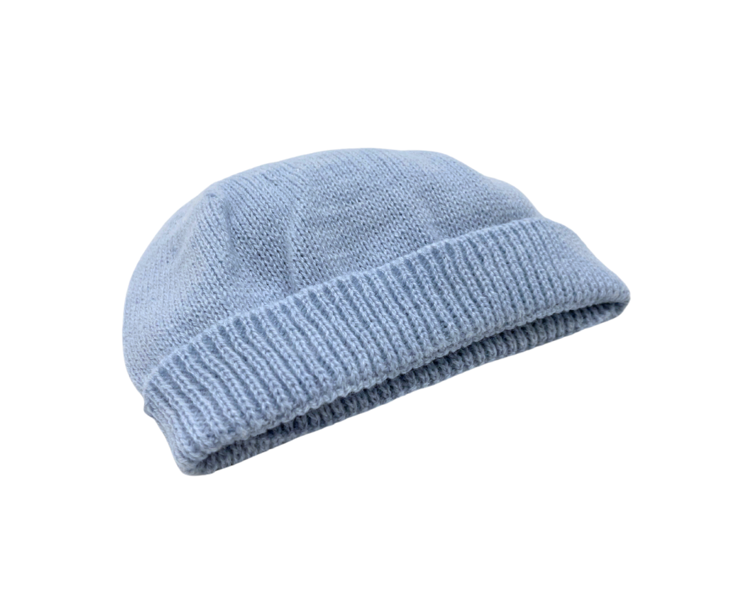 VINTAGE - Bonnet bleu - 12 mois