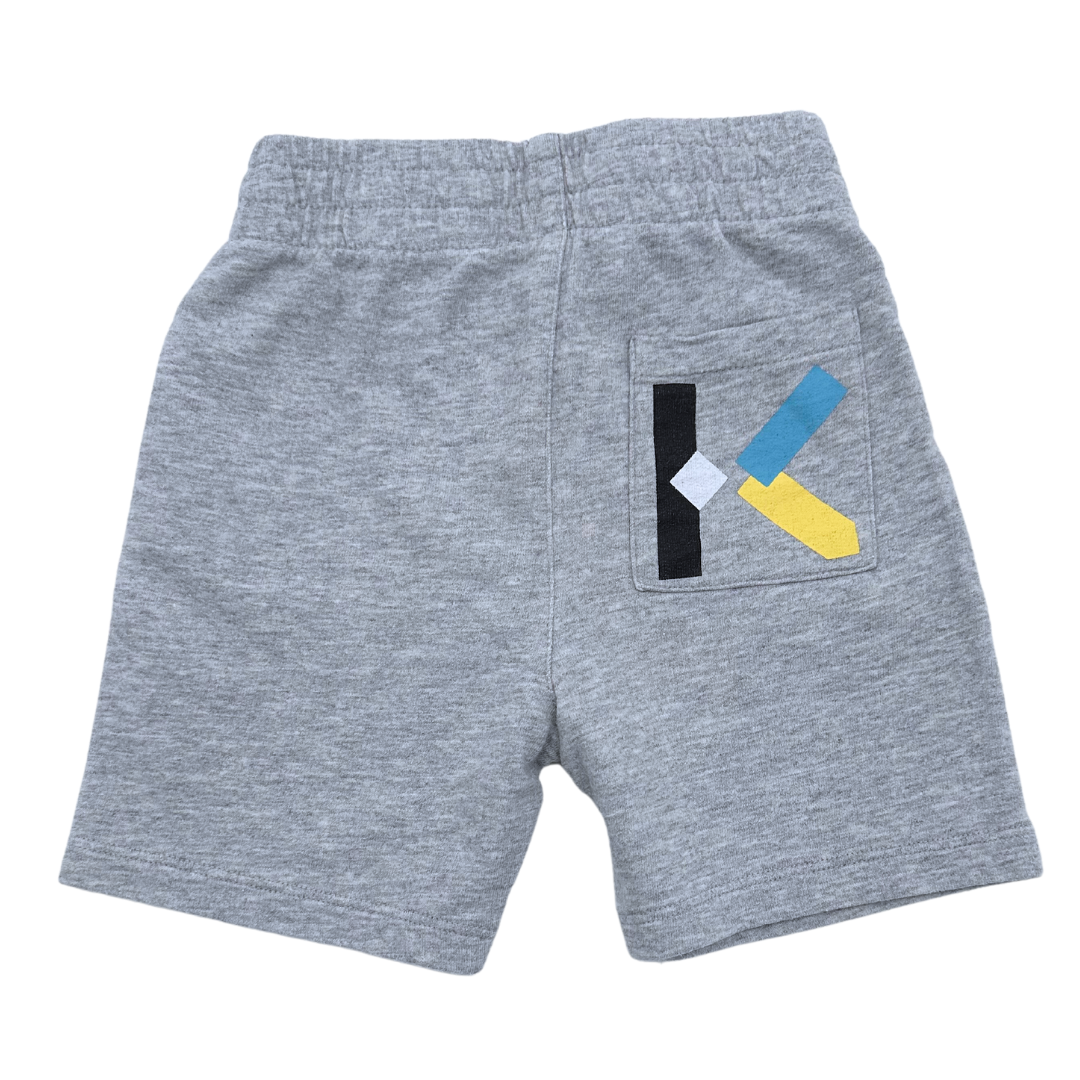 KENZO - Short gris - 2 ans