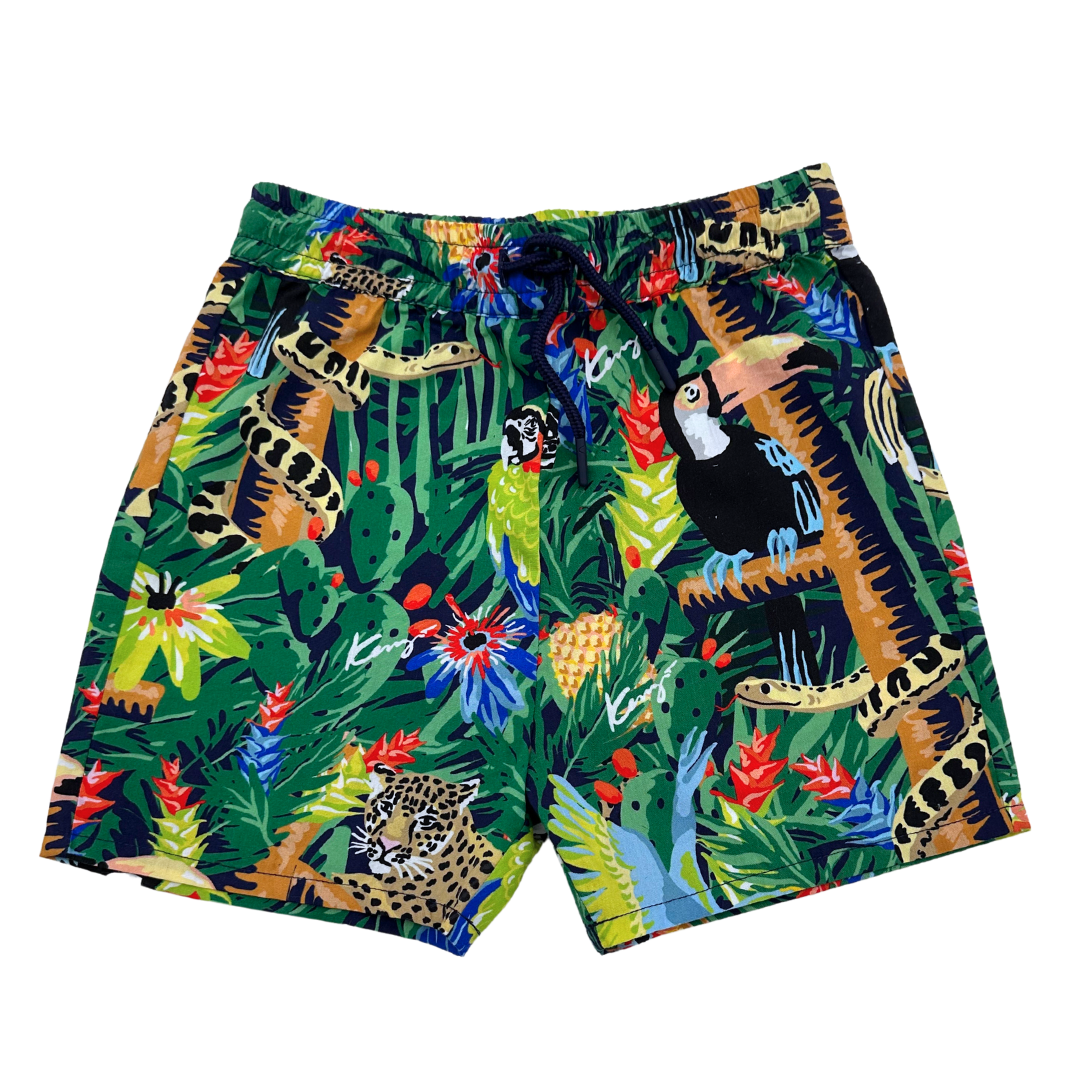 KENZO - Short imprimé jungle - 3 ans