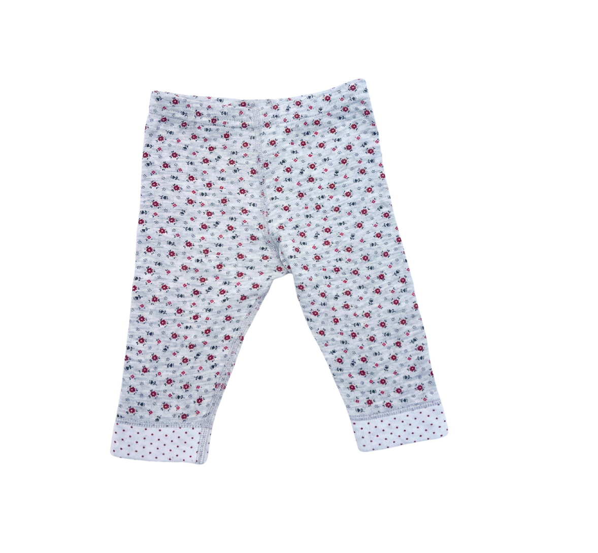 PETIT BATEAU - Legging fleurit - 6 mois