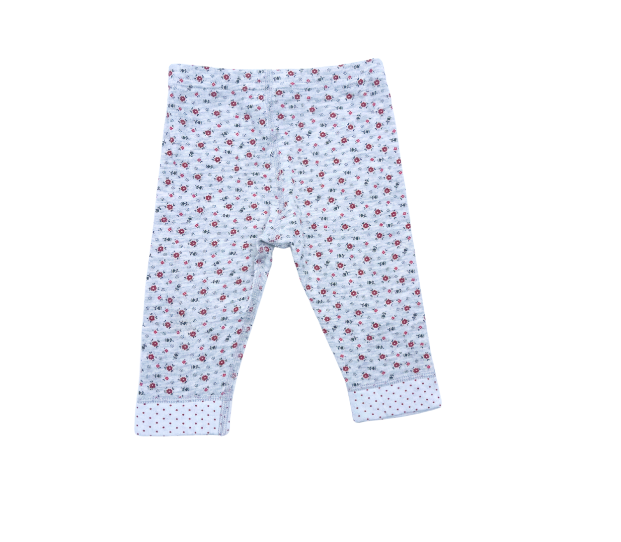 PETIT BATEAU - Legging fleurit - 6 mois