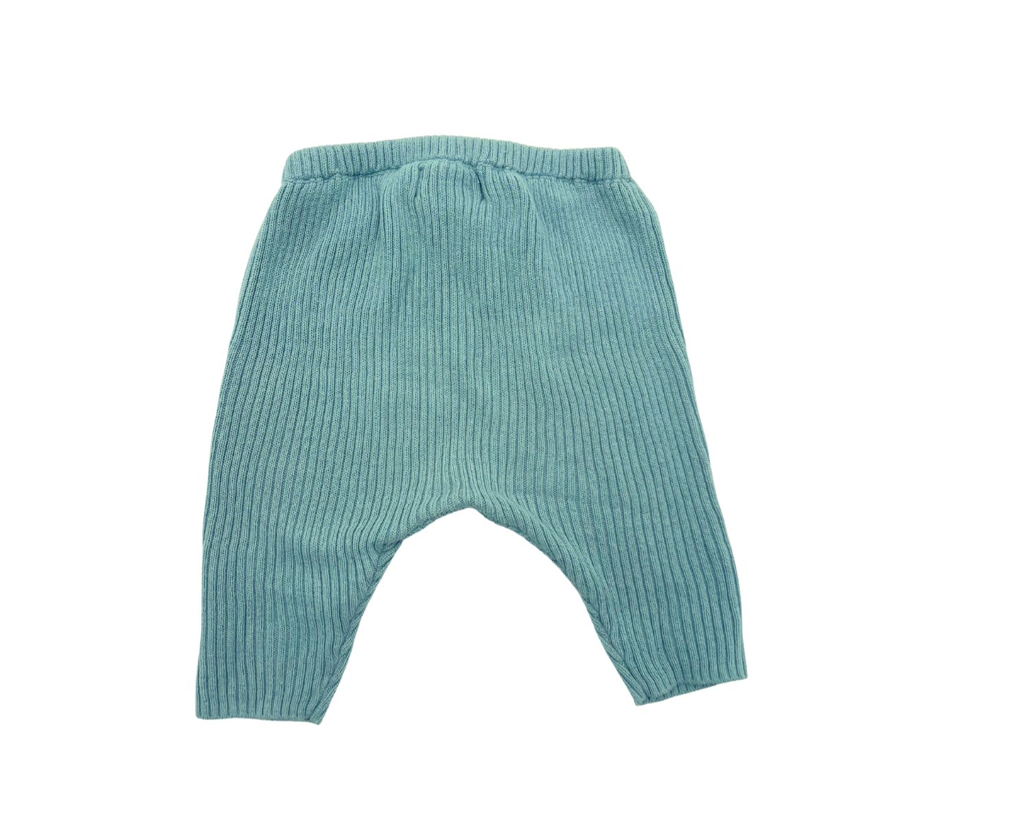 CYRILLUS - Sarouel côtelé vert - 3 mois