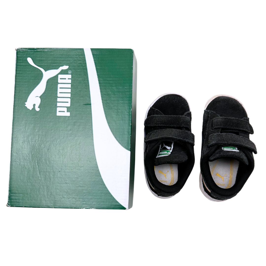 PUMA - Baskets noires suede - 22