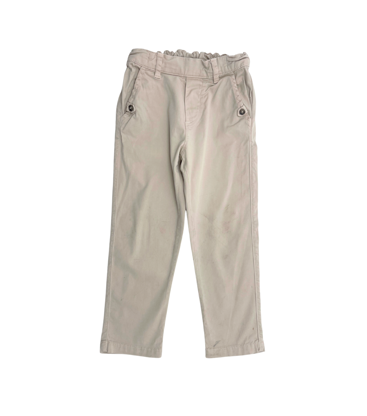 TARTINE ET CHOCOLAT - Pantalon droit beige - 3 ans