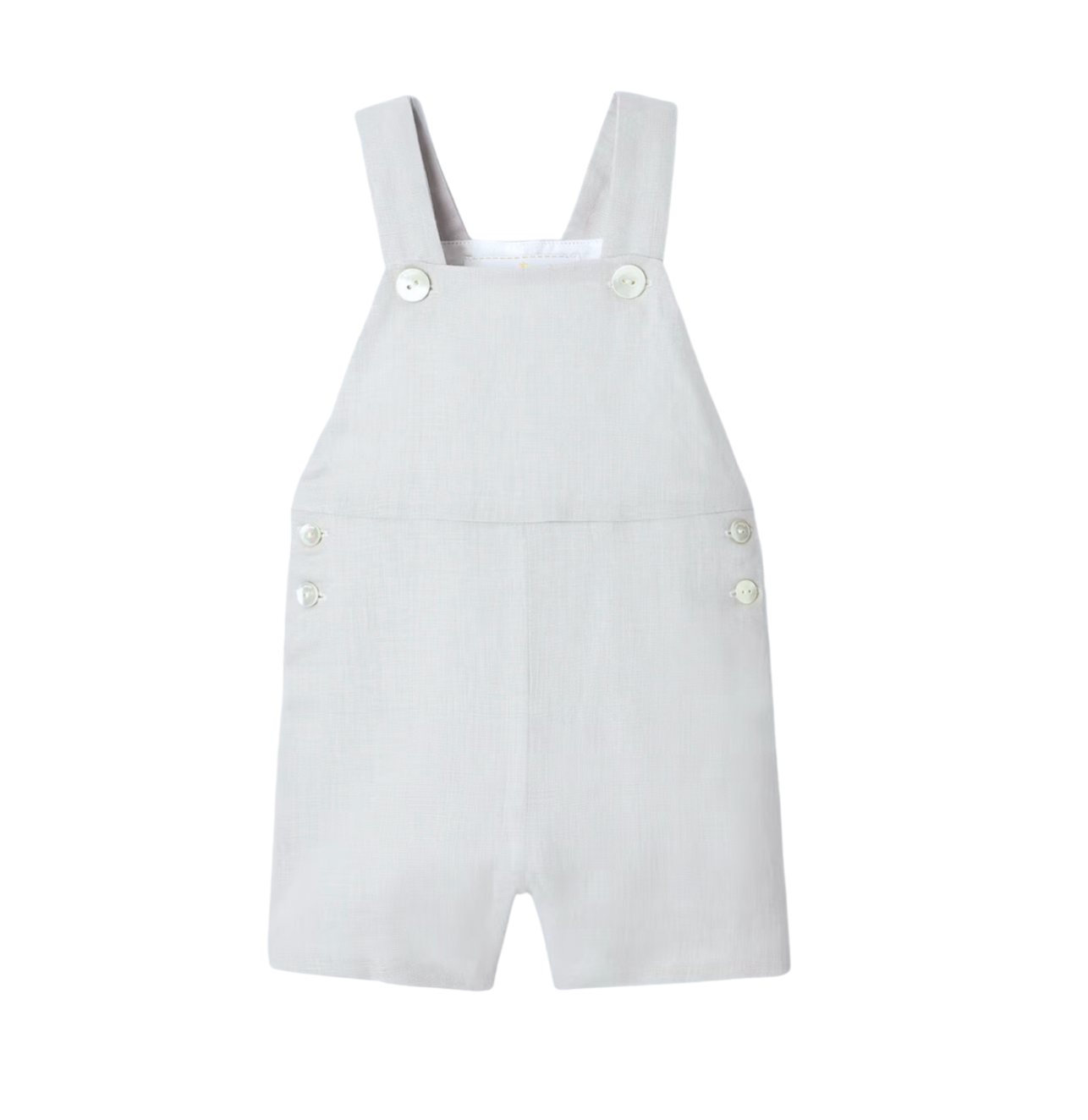 JACADI - Salopette en lin grise - 6 mois