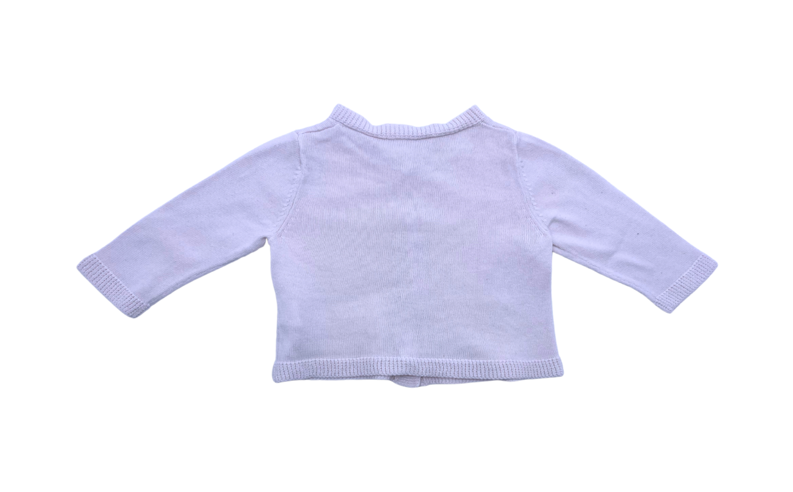 BONPOINT - Cardigan en coton rose - 3 mois