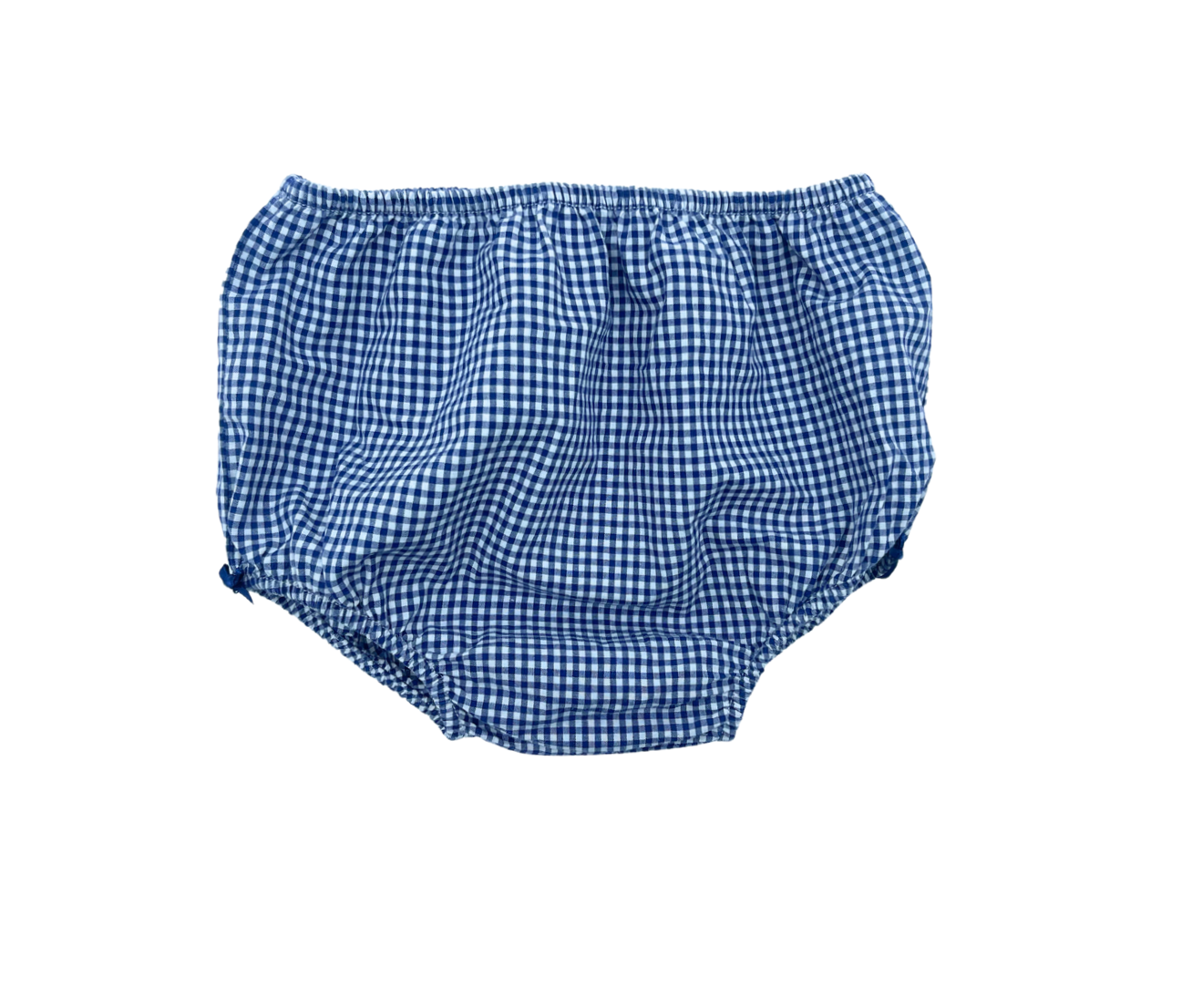 JACADI - Blommer vichy bleu marine - 12 mois