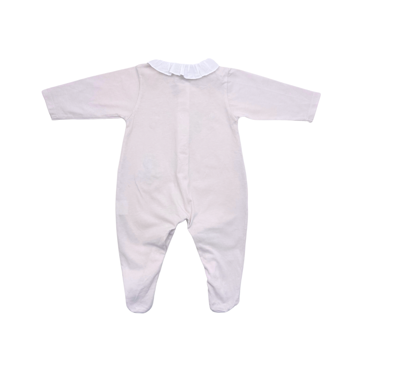 TARTINE ET CHOCOLAT - Pyjama ABCD rose en coton - 6 mois