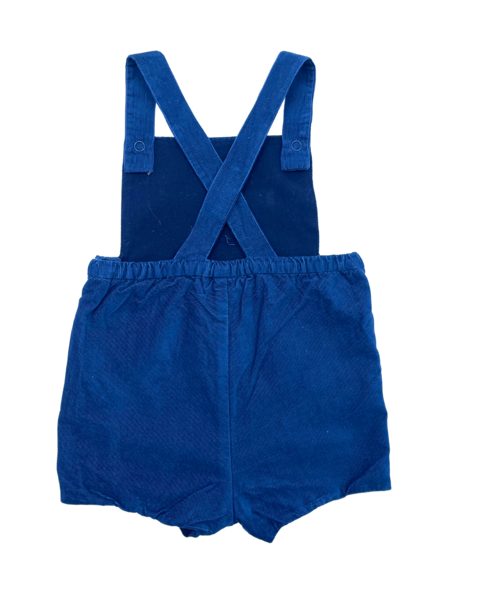 JACADI - Salopette bleu marine velours - 18 mois