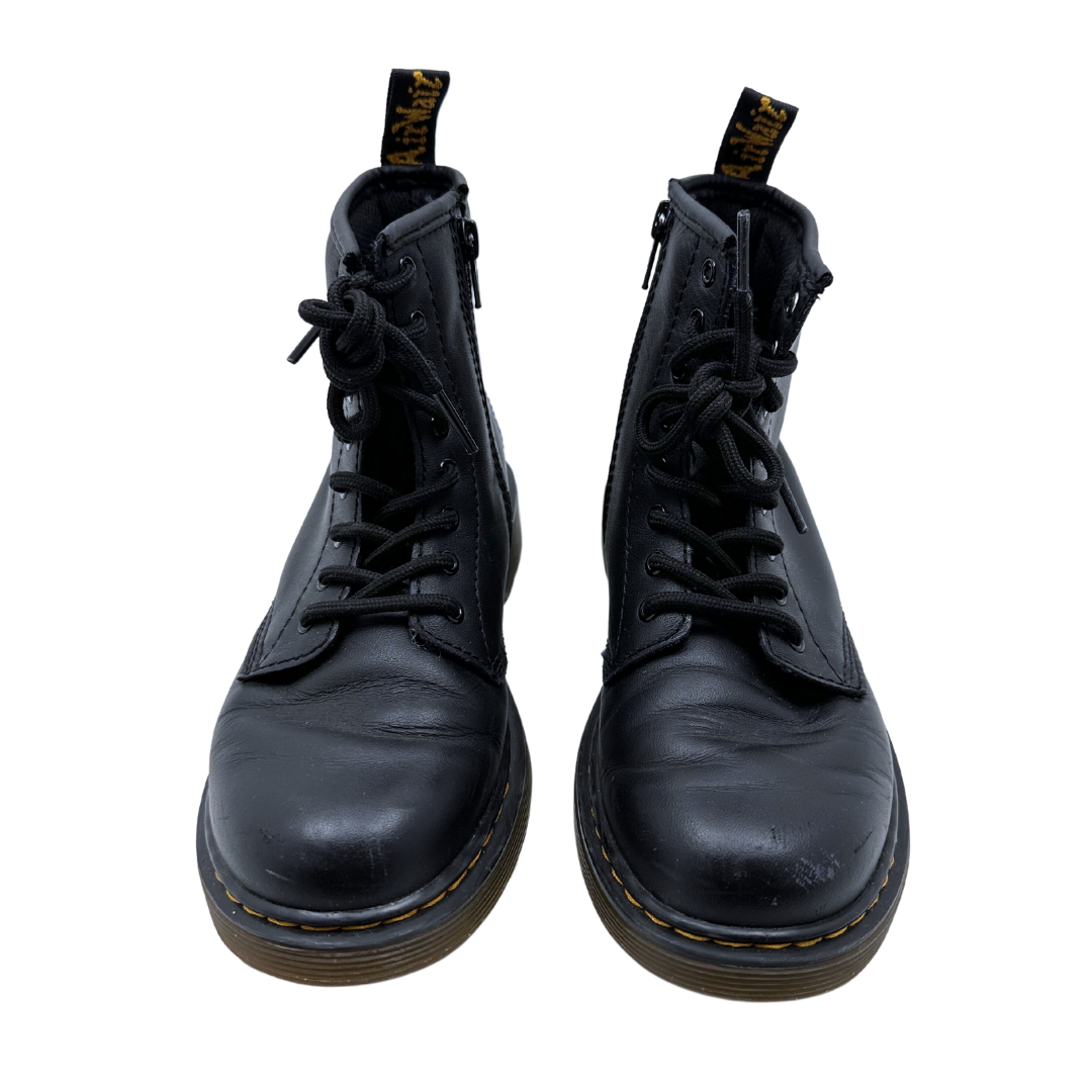 DR MARTENS - Black leather boots - 35