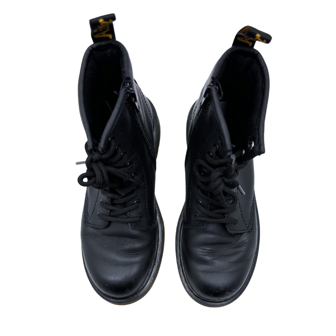 DR MARTENS - Black leather boots - 35