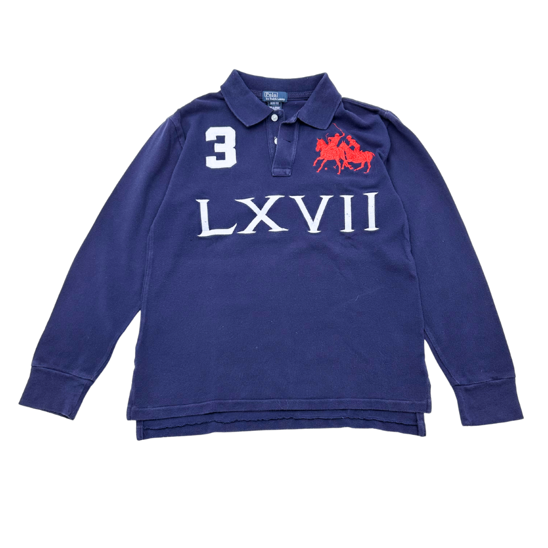 RALPH LAUREN - Polo à manches longues - 10 ans