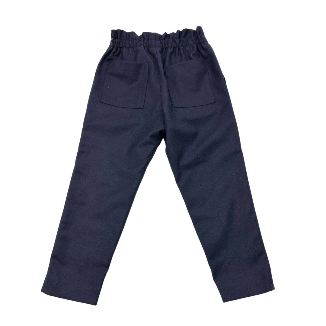 BONPOINT - Navy blue wool pants - 4 years