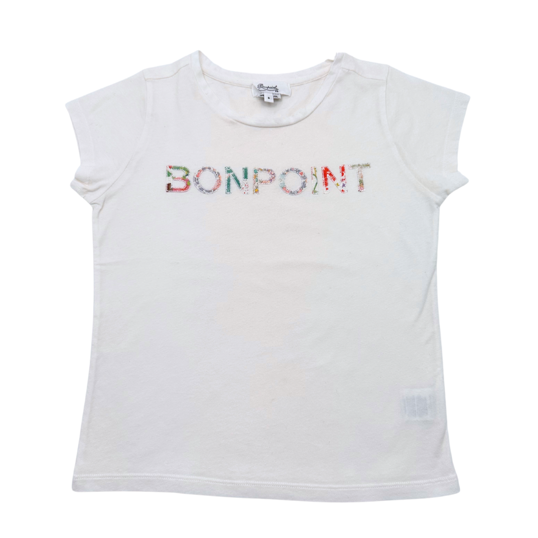 BONPOINT - White t-shirt - 8 years