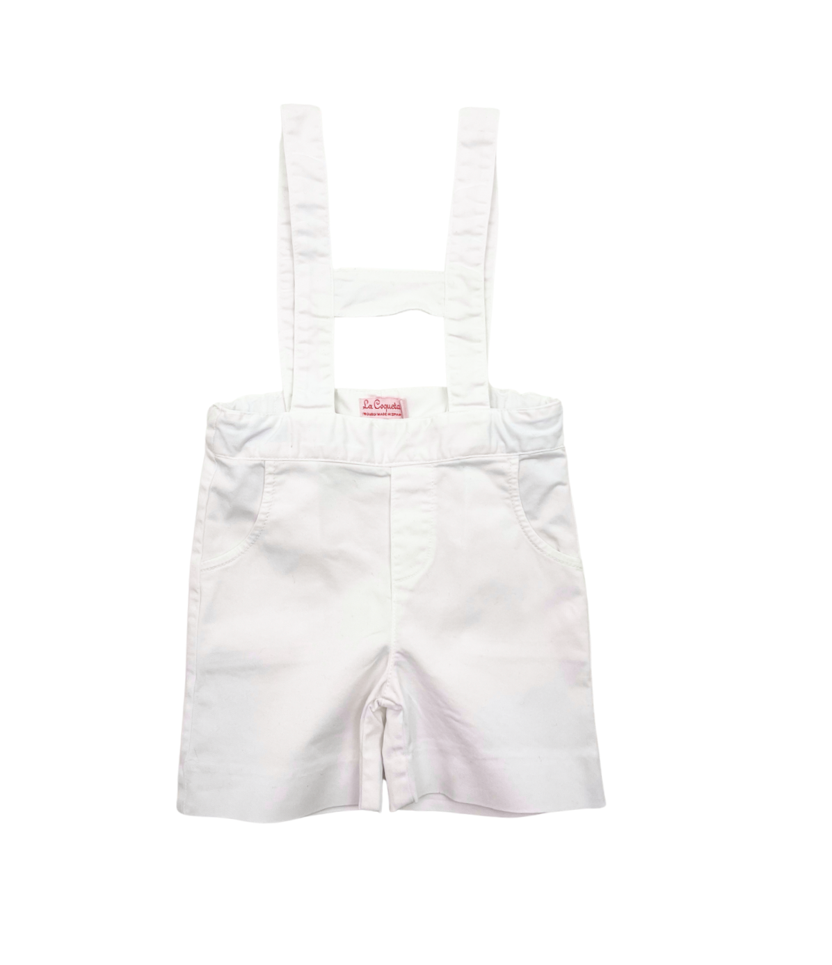 LA COQUETA - Salopette blanche - 12 mois