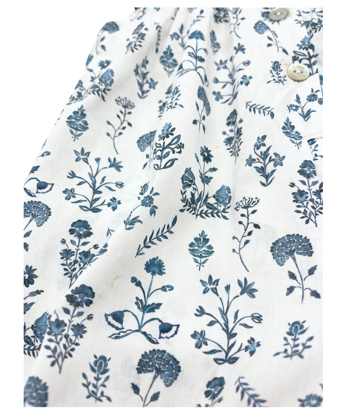 TARTINE & CHOCOLAT - Blau gemusterter Strampler - 12 Monate