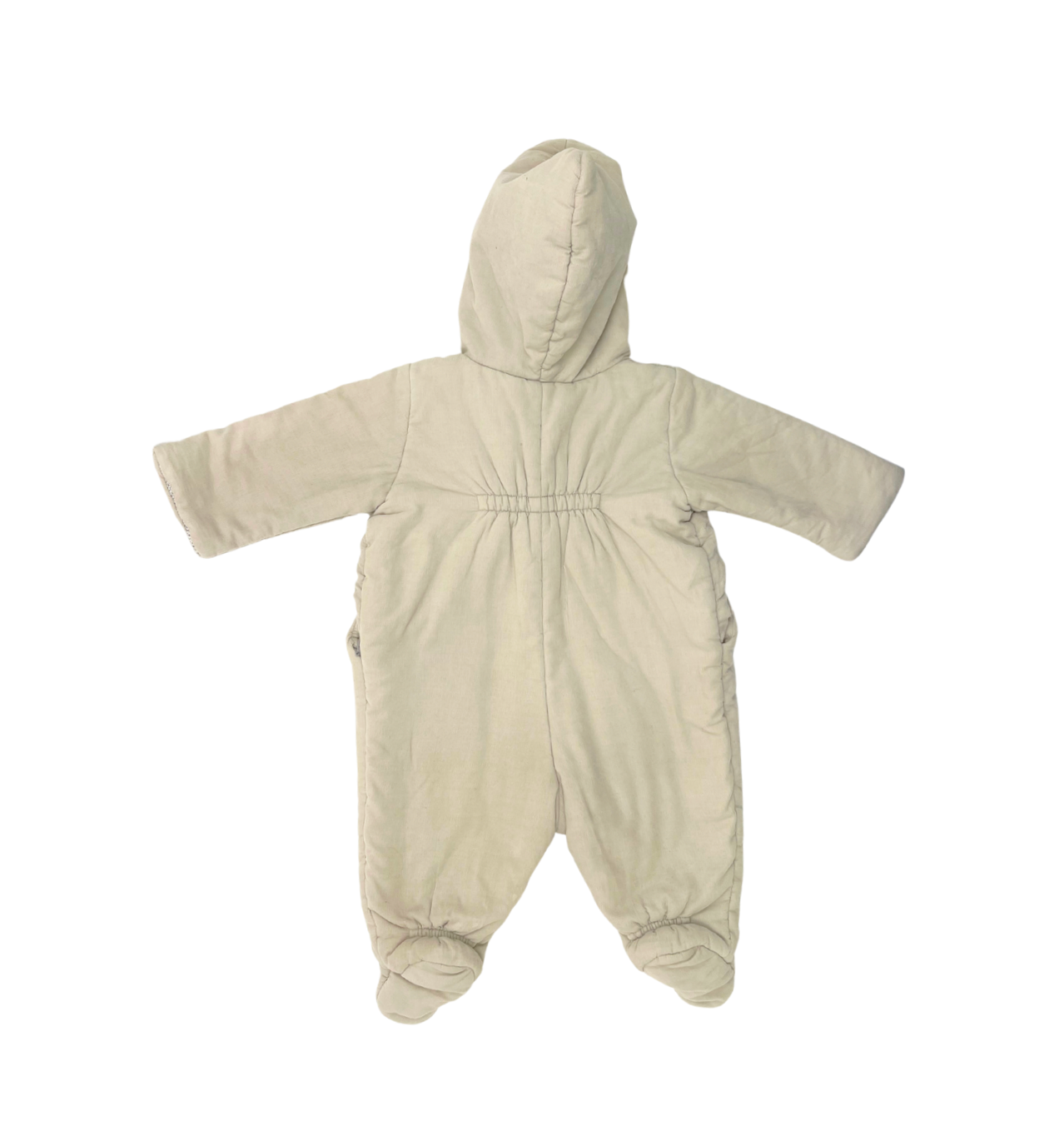 BONPOINT - Combinaison velours beige - 6 mois