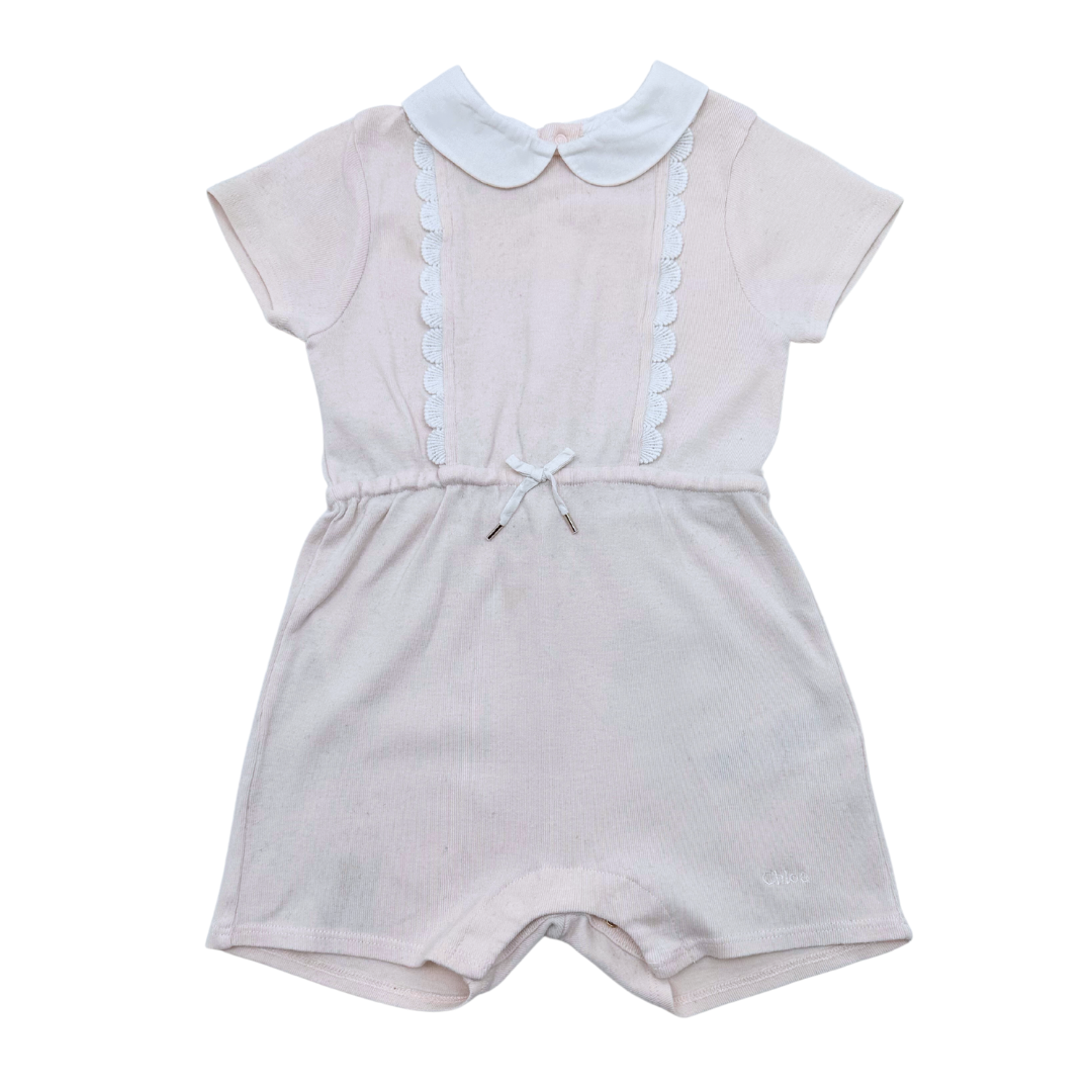 CHLOÉ - Combinaison rose pale - 18 mois