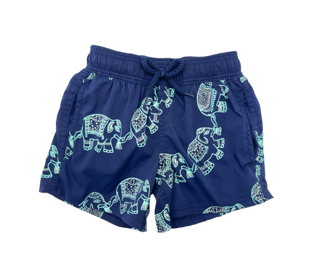 VILEBREQUIN - Short de bain bleu marine - 2 ans