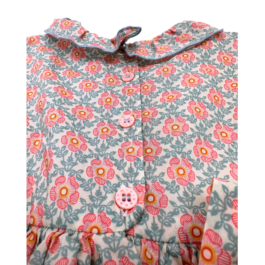 CASHMIRINO - Robe à fleurs - 3 ans