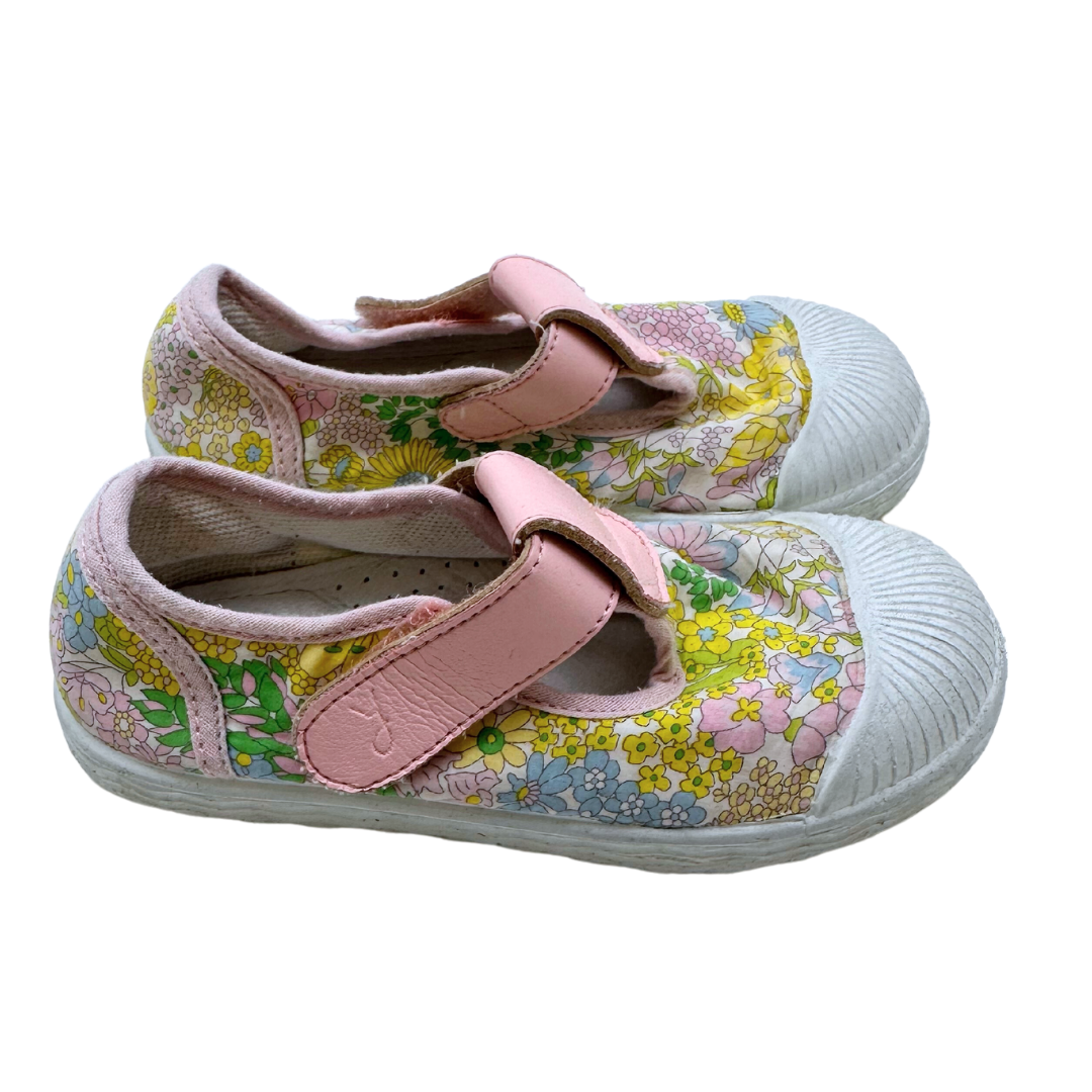 JACADI - Floral sandals - Size 24