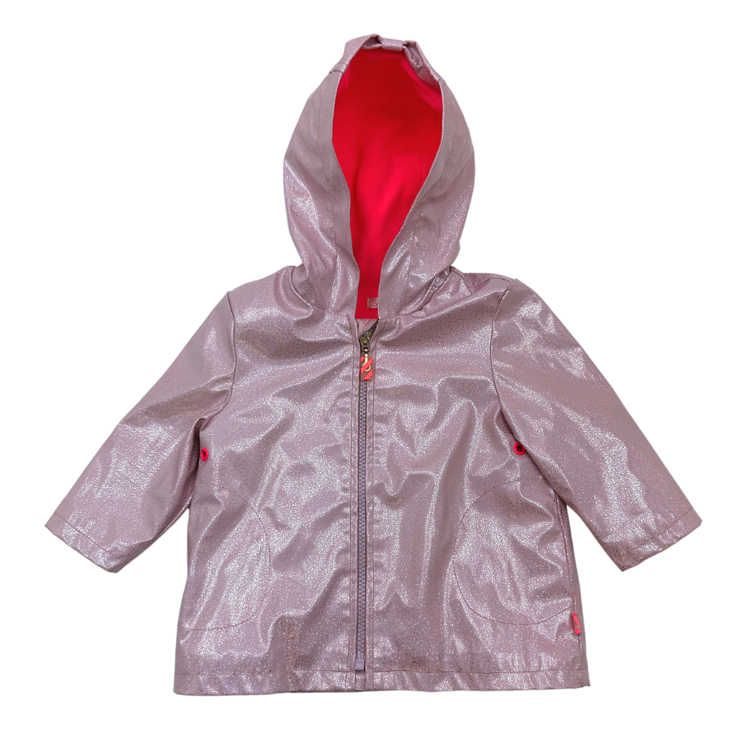 BILLIEBLUSH - Rosa Jacke mit Fleece-Innenseite - 12 Monate