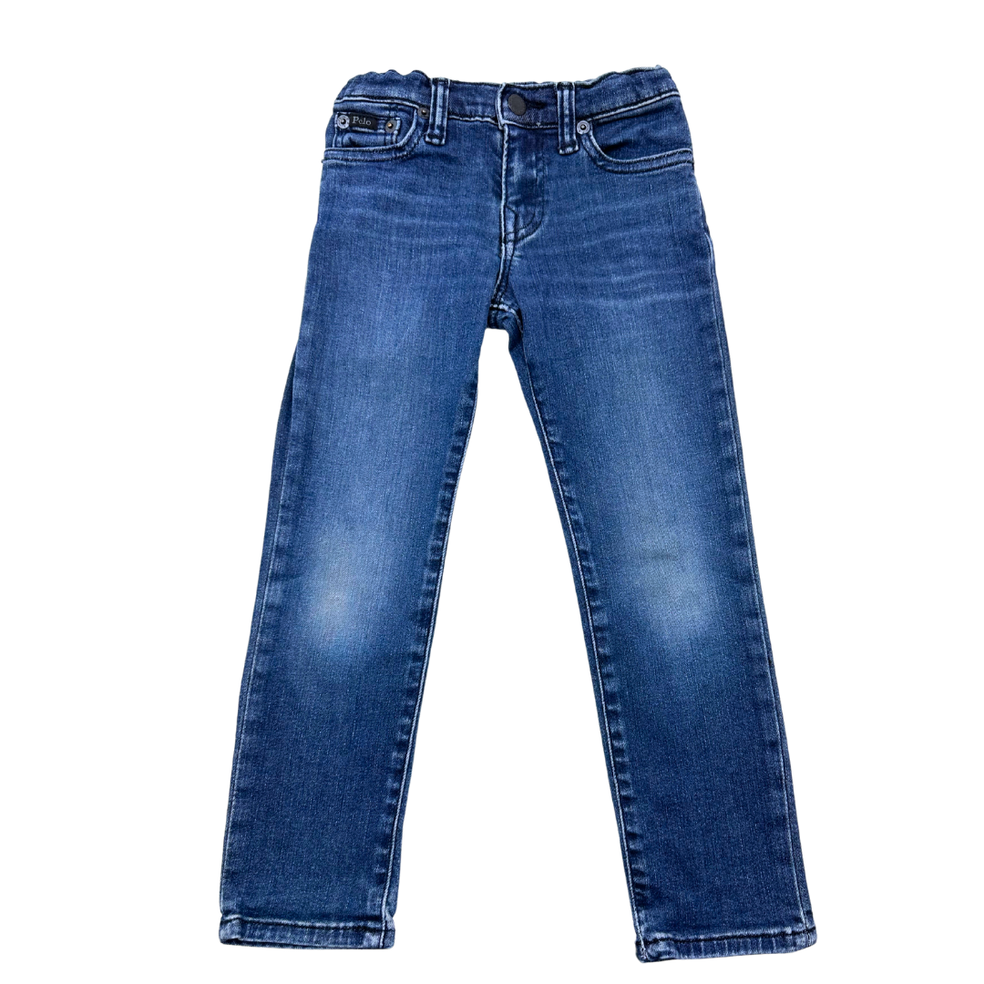 RALPH LAUREN - Jean bleu foncé - 4 ans