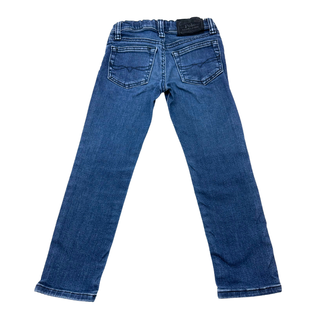 RALPH LAUREN - Jean bleu foncé - 4 ans