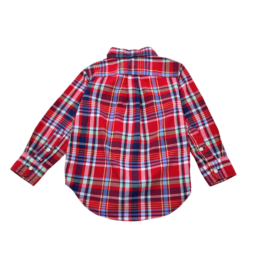 RALPH LAUREN - Kariertes Hemd - 2 Jahre