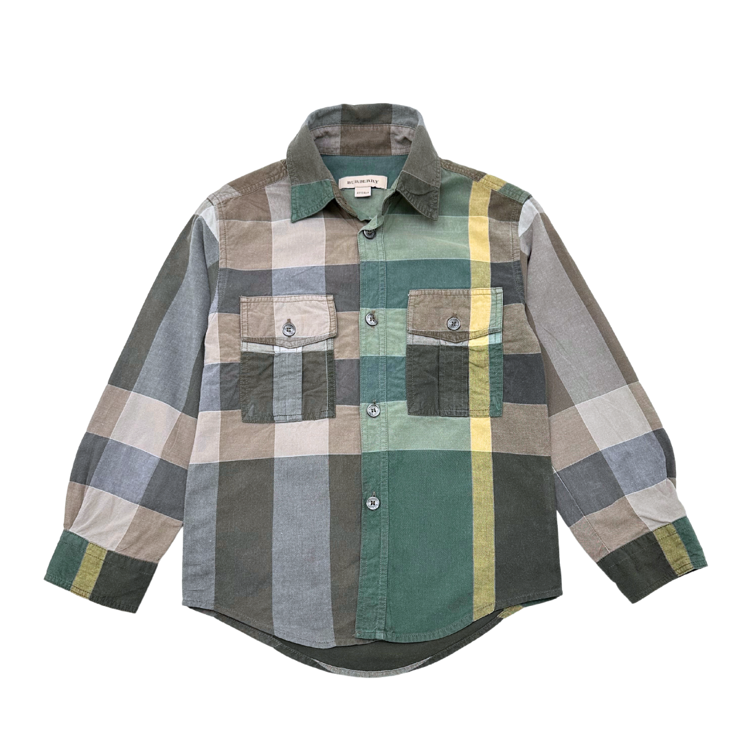 BURBERRY - Chemise à carreaux - 4 ans