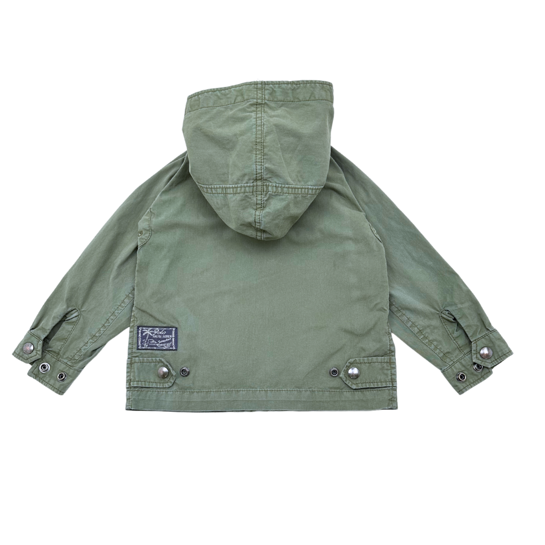 RALPH LAUREN - Veste kaki - 2 ans