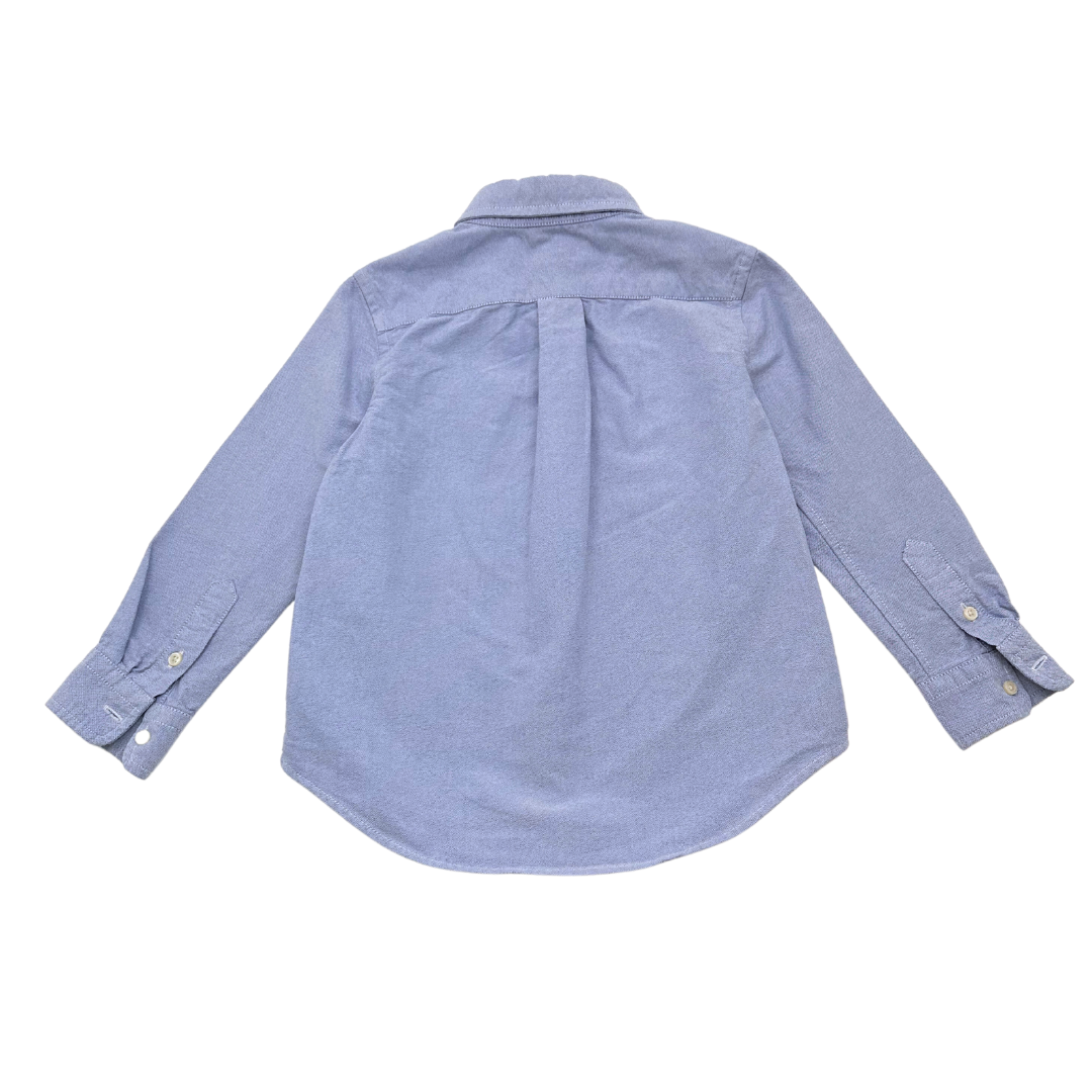 RALPH LAUREN - Blaues Hemd - 4 Jahre