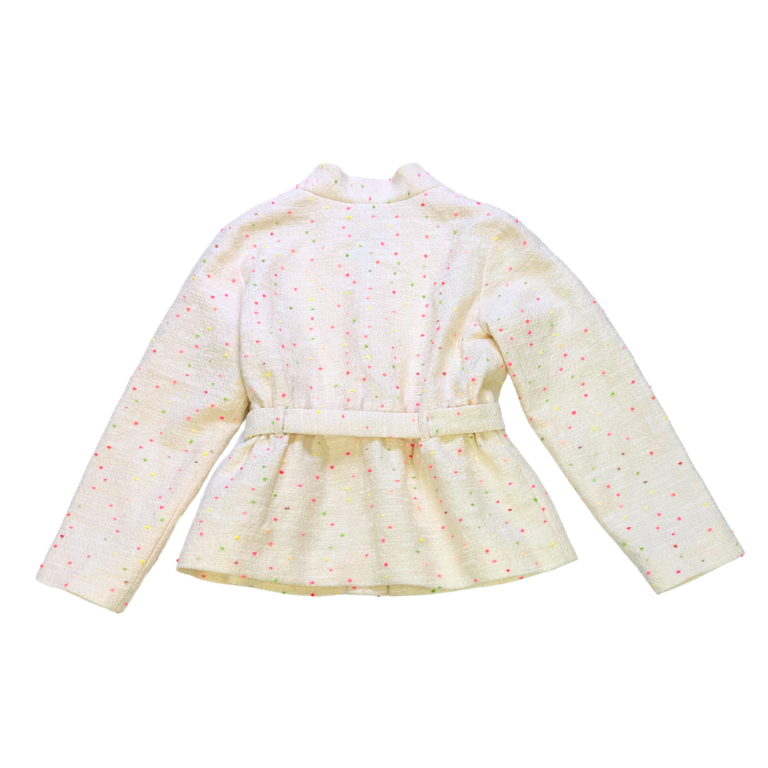 BONPOINT - Polka dot belted jacket - 12 years