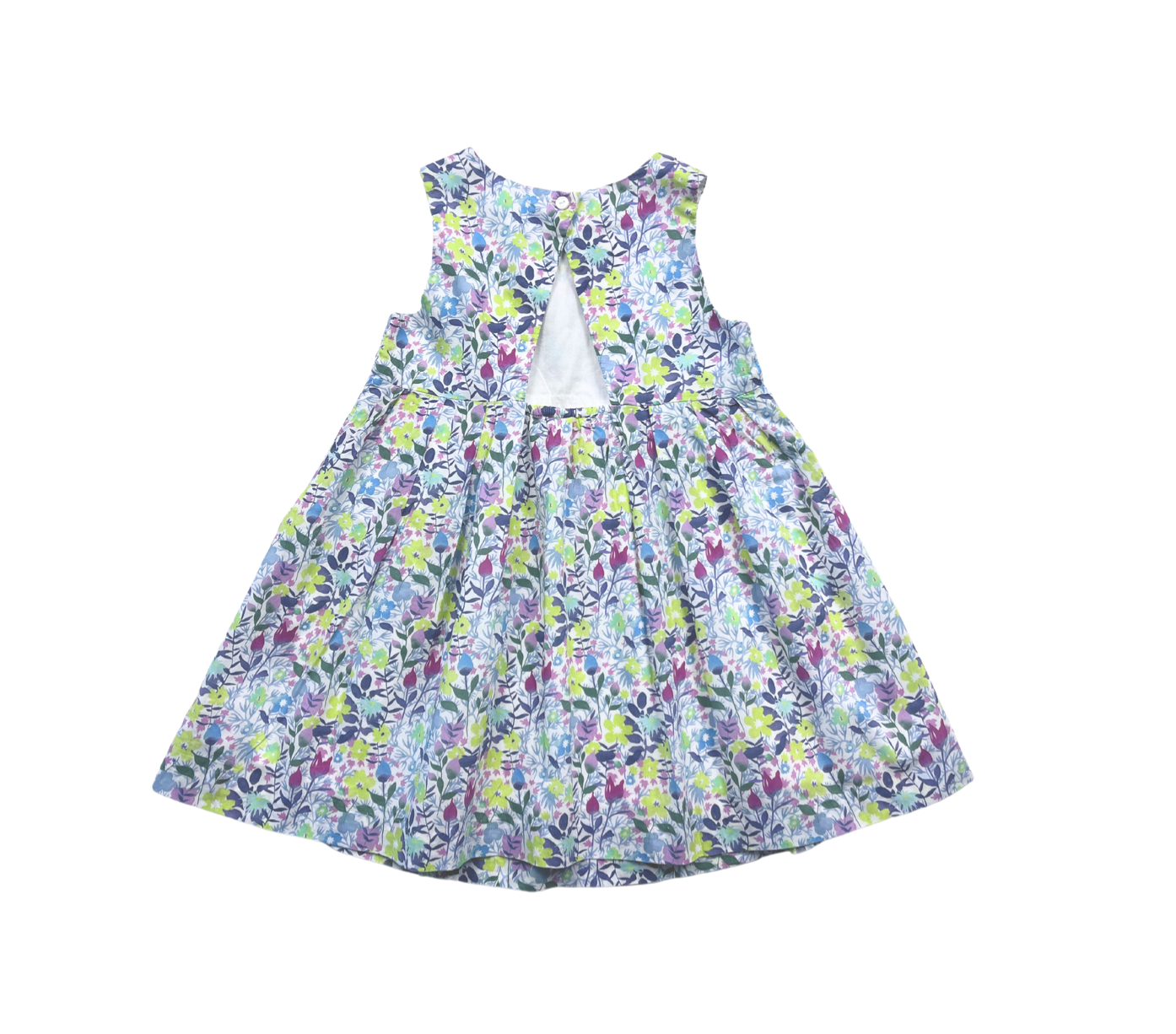 JACADI - Ärmelloses Blumenkleid - 24 Monate