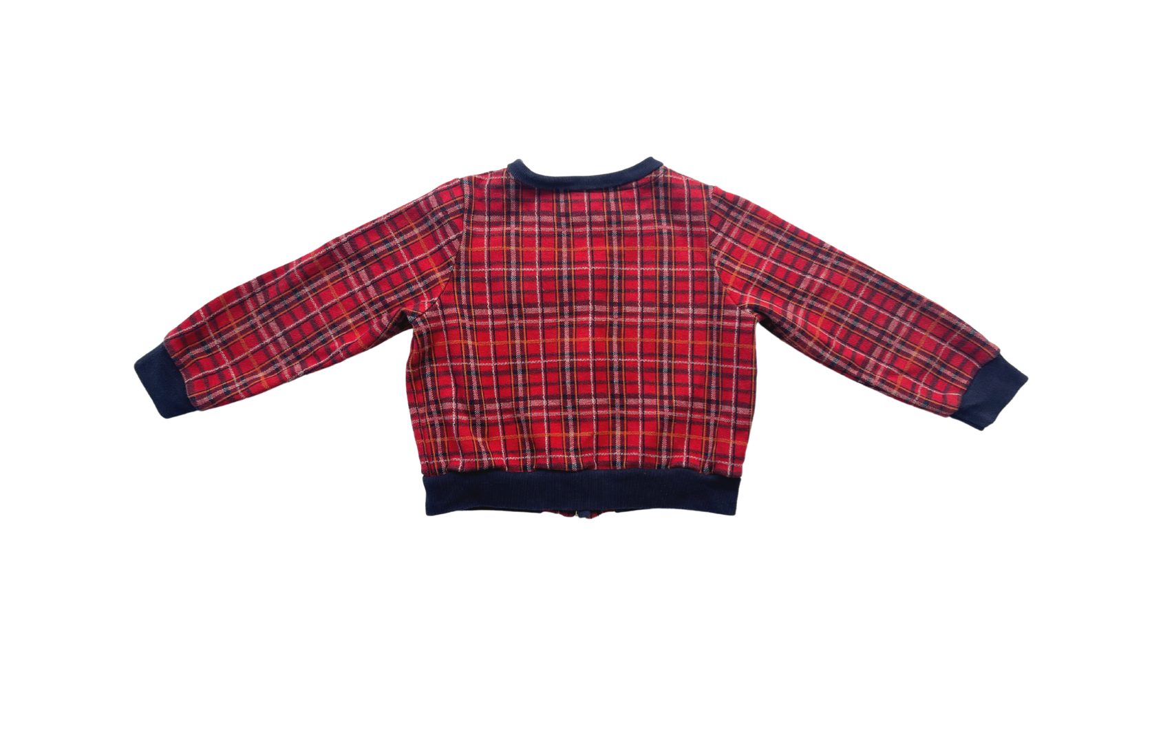 PETIT BATEAU - Karierte Weste aus Baumwolle - 4 Jahre