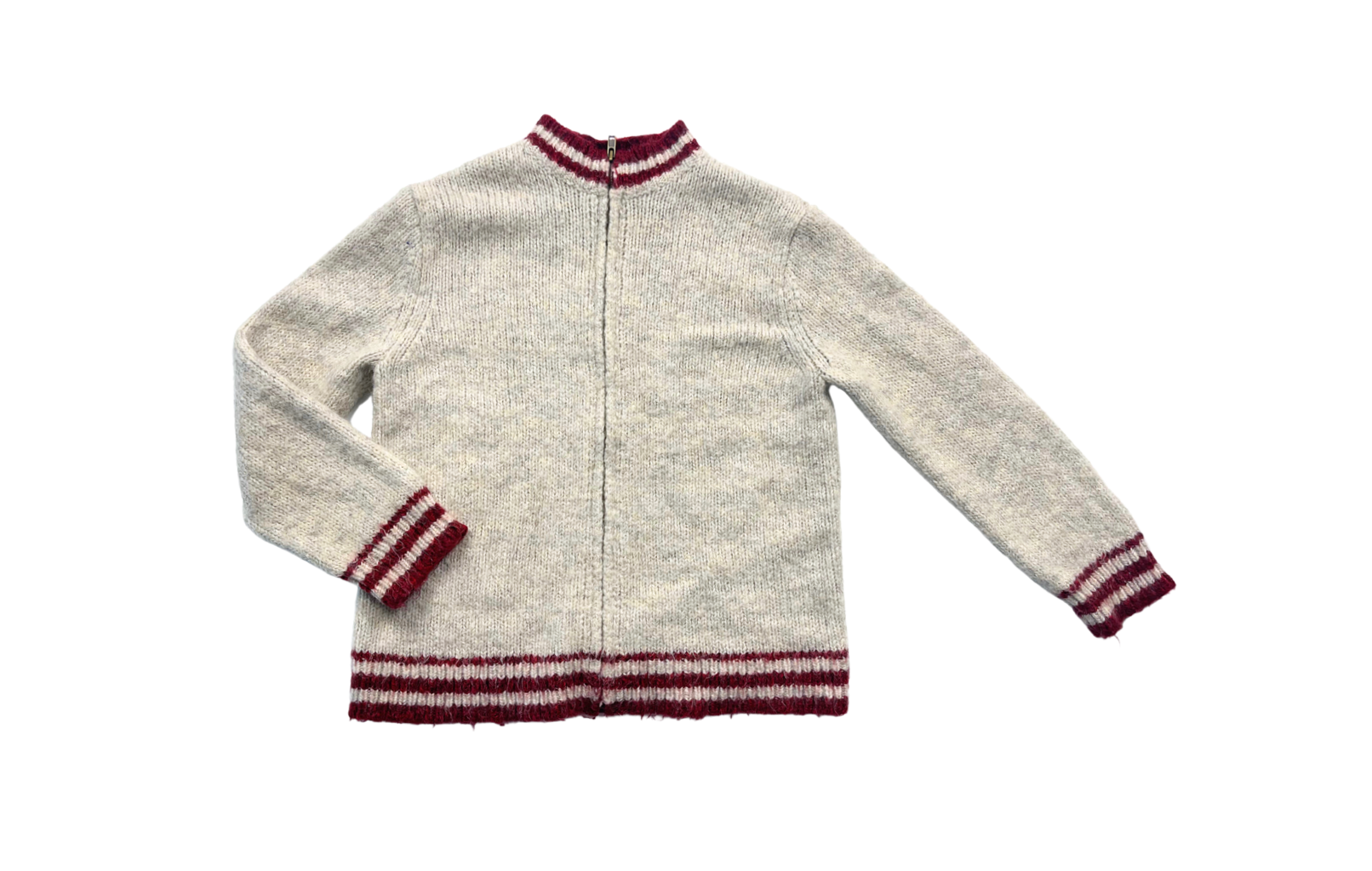 BONTON - Gilet en laine zippé - 8 ans