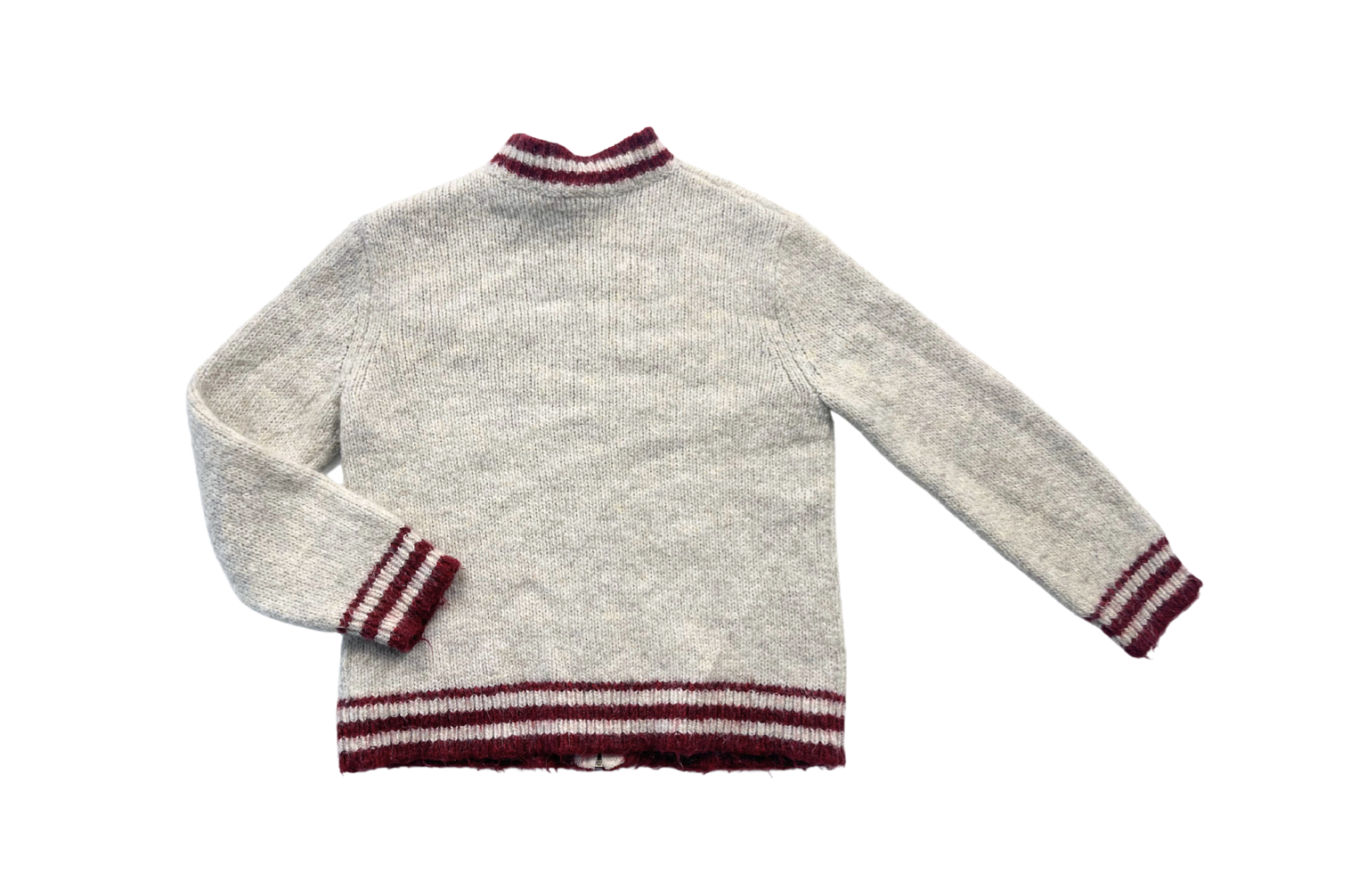 BONTON - Gilet en laine zippé - 8 ans