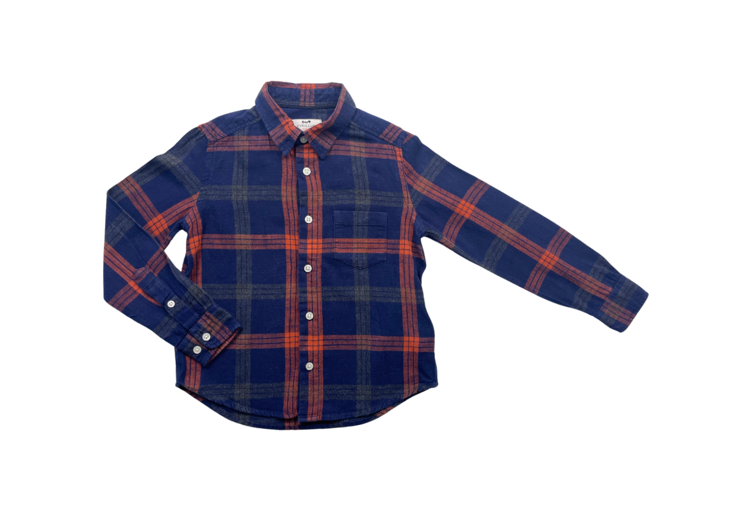 CYRILLUS - Kariertes Baumwollhemd - 6 Jahre