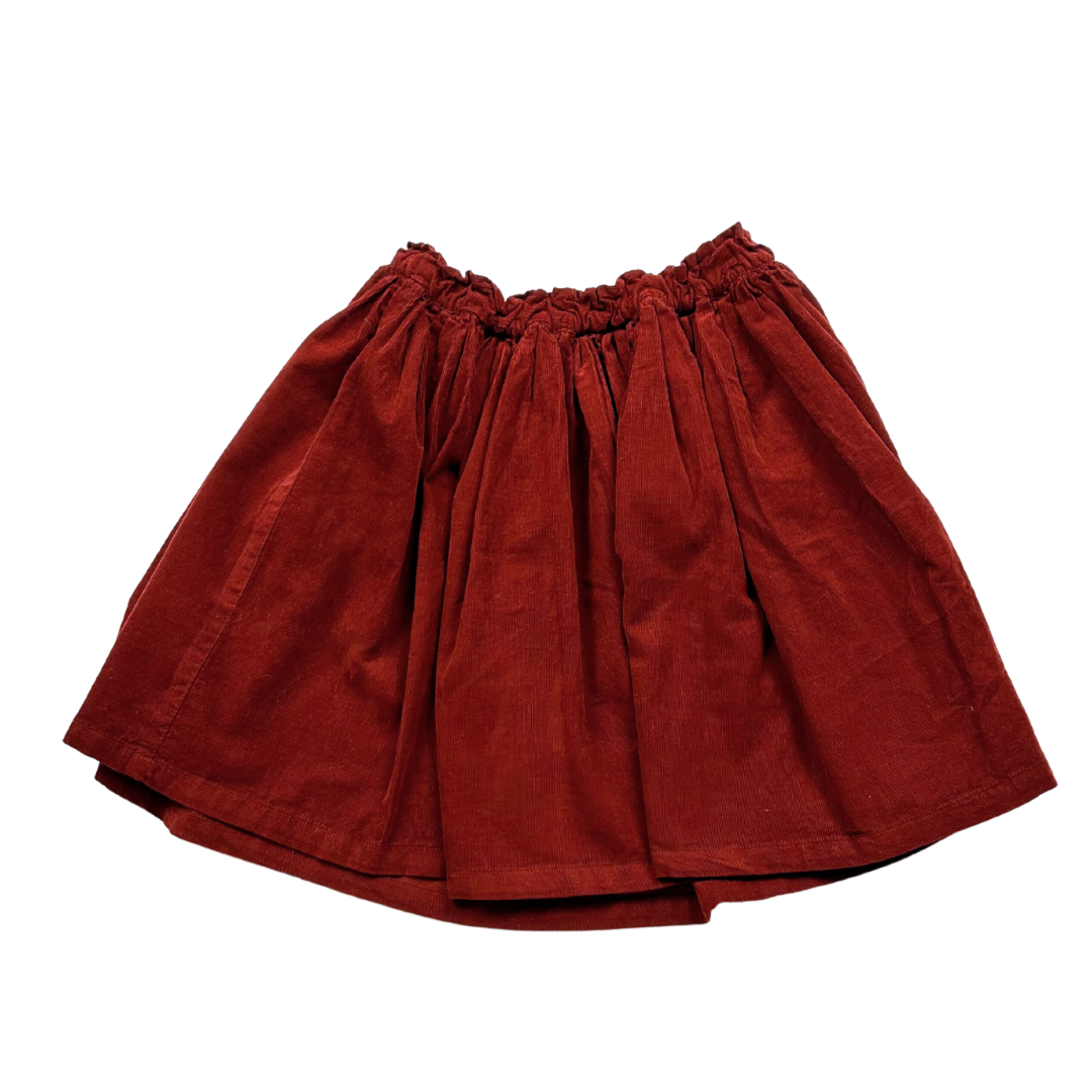 BONTON - Jupe en velours marron - 10 ans