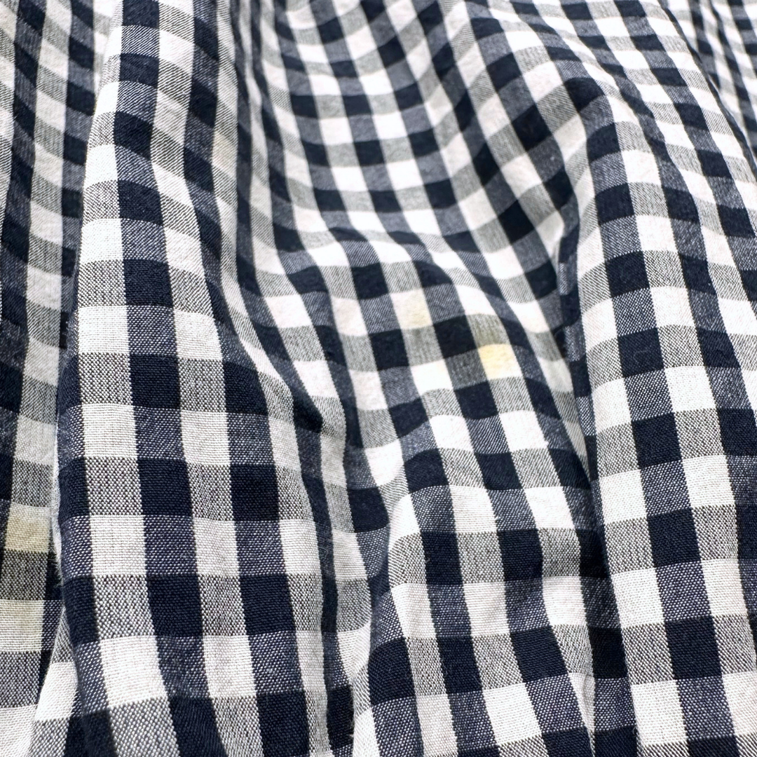 BONPOINT - Black and white gingham print dress and blazer set - 10 years