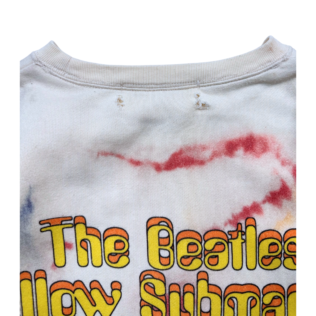 STELLA MCCARTNEY - Sweat beige en coton avec dessins imprimés (défaut) - 10 ans