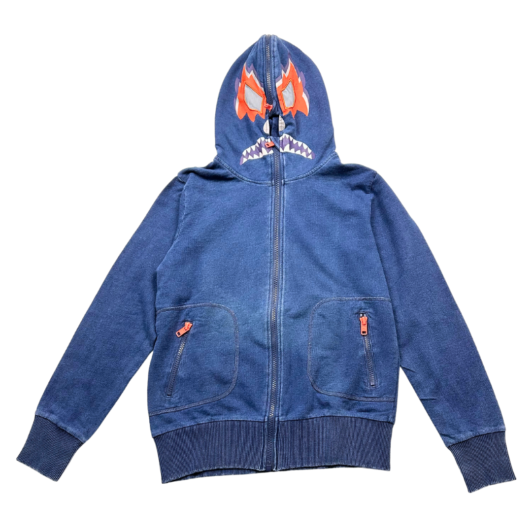 STELLA MCCARTNEY - Blue cotton zipped sweatshirt - 10 years