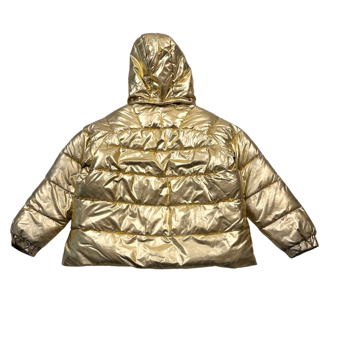 STELLA MCCARTNEY - Doudoune dorée en polyester - 10 ans