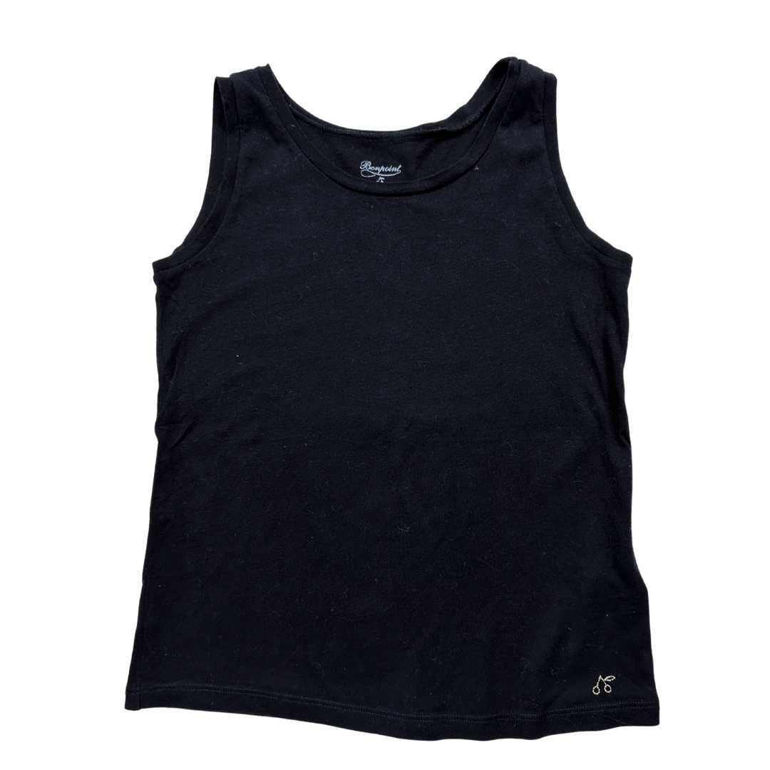 BONPOINT - Black tank top - 8 years