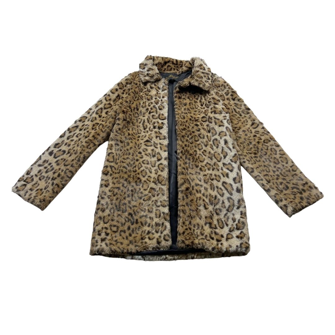 FINGER IN THE NOSE - Langer Mantel/Jacke aus Kunstpelz mit Leopardenmuster - 8 Jahre